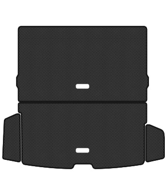 EVA коврик в багажник авто EVAtech для XC90 5 seats Volvo 2014-2020 2 поколение SUV USA (VV33704BG4RBB)