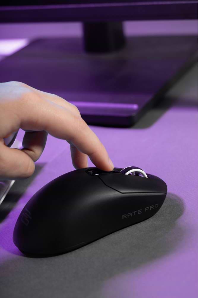 Фото - Мышь беспроводная игровая Proove Gaming Rate Pro Black (WMRP00022001)