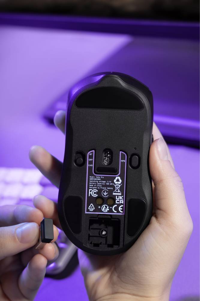 Фото - Мышь беспроводная игровая Proove Gaming Rate Pro Black (WMRP00022001)