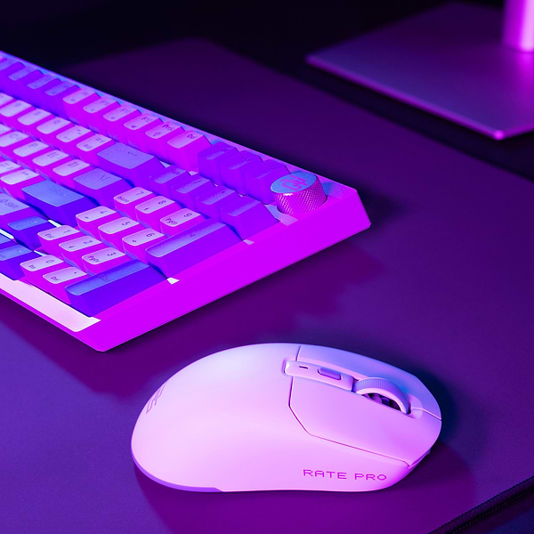 Фото - Миша бездротова ігрова Proove Gaming Rate Pro White (WMRP00022002)