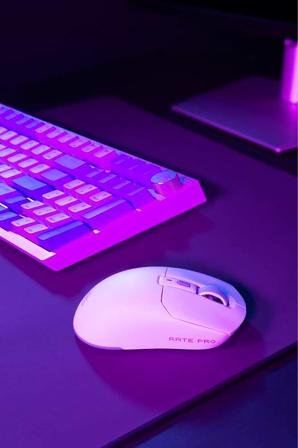 Фото - Мышь беспроводная игровая Proove Gaming Rate Pro White (WMRP00022002)