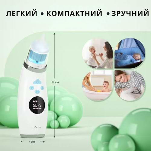 Фото - Аспиратор назальный детский AIMED Baby Nose Master Classic (AI-BNose1Classic_wh)