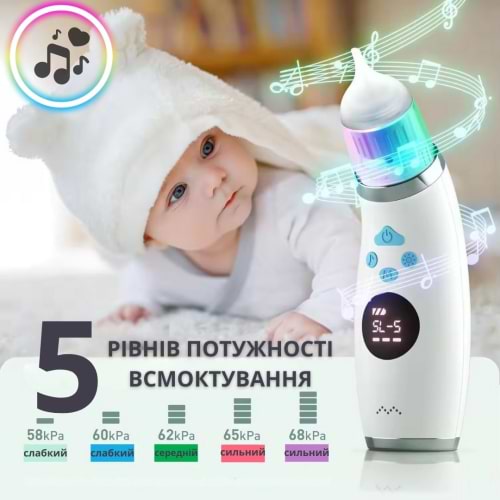 Фото - Аспиратор назальный детский AIMED Baby Nose Master Classic (AI-BNose1Classic_wh)