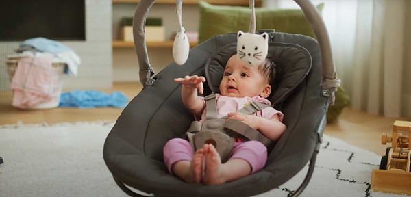 Фото - Крісло-качалка Bebe Confort MELILO Mineral Graphite