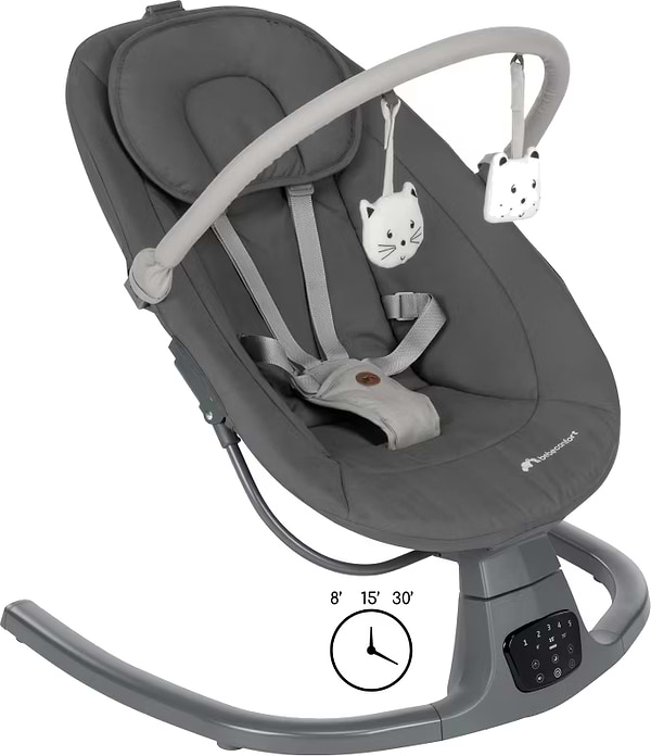 Фото - Крісло-качалка Bebe Confort MELILO Mineral Graphite