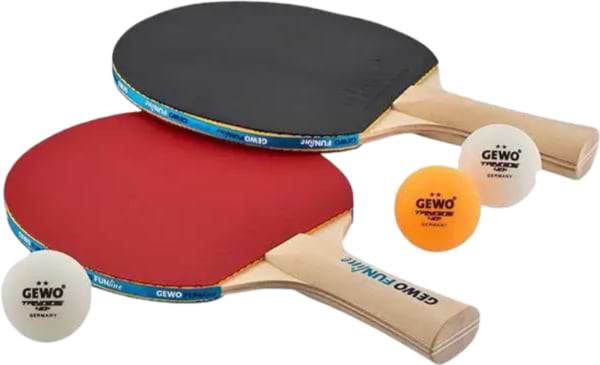 Набор для настольного тенниса Gewo Double-Fun + сетка Flexx (103360000)