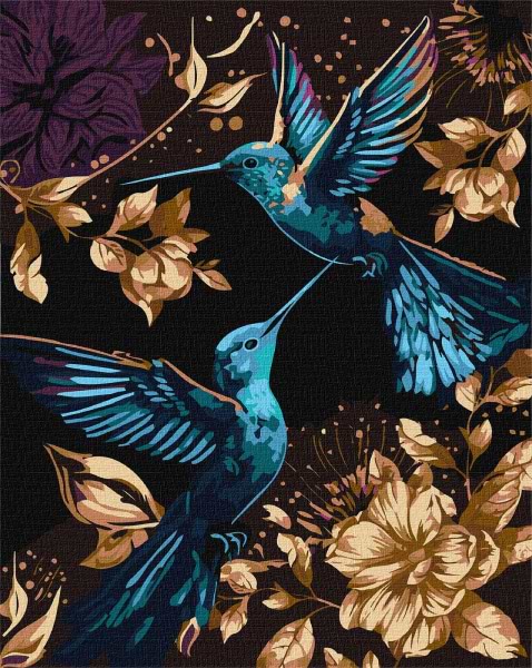 Купить Картина по номерам Ideyka Танец в воздухе с красками металлик extra 40х50 см (KHO6592) - Фото 1 Картина по номерам Ideyka Танец в воздухе с красками металлик extra 40х50 см (KHO6592) - Фото 1