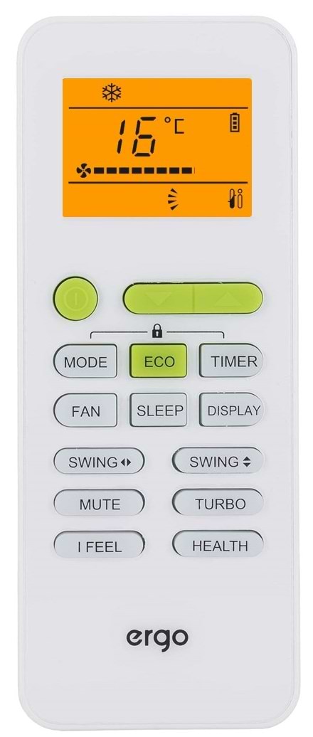 Фото - Кондиционер сплит Ergo AC 0703 SWН