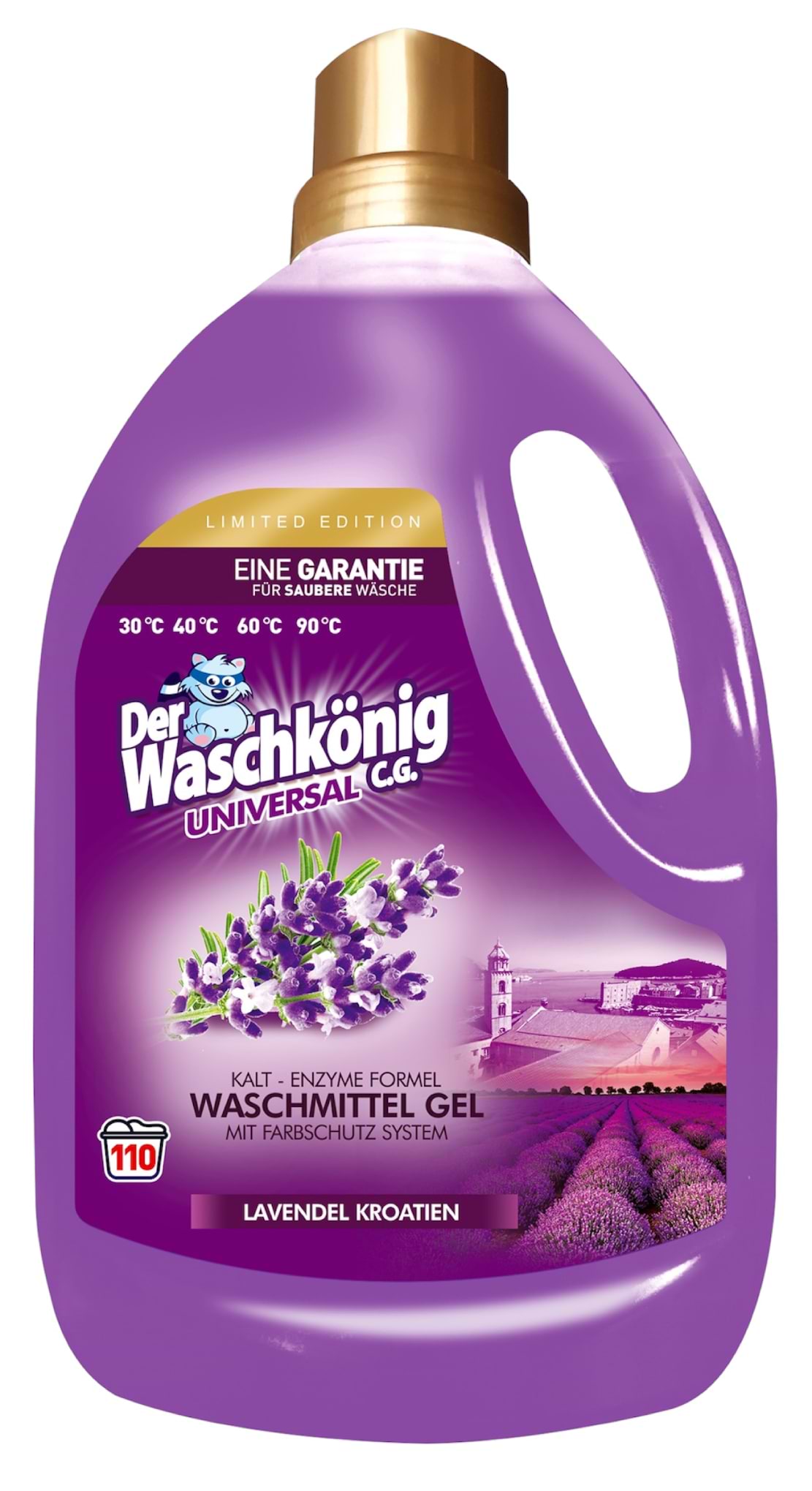 Гель для прання Waschkonig Universal Lavendel KROATIEN 3305 мл (4260418936025) - Фото 1