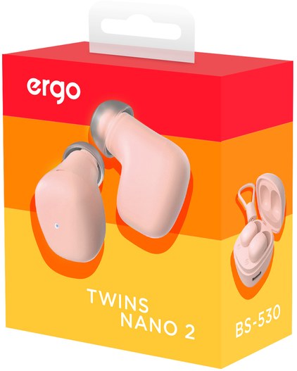 Фото - Навушники вкладиші бездротові TWS Ergo Twins Nano 2 (BS-530P)