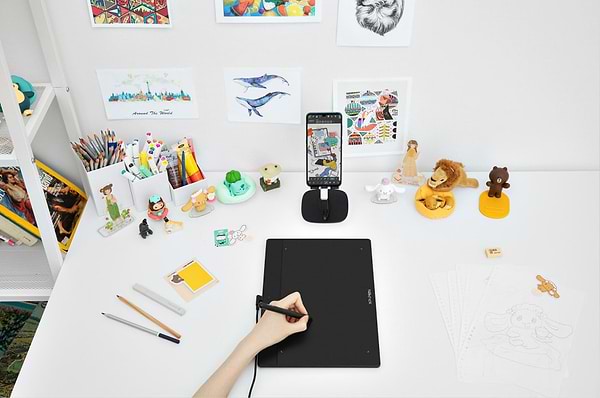 Фото - Графічний планшет XP-Pen Deco Fun L Black