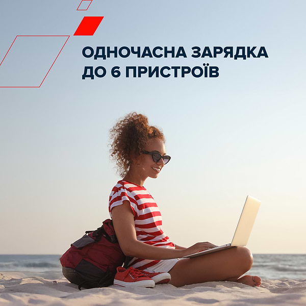 Фото - Батарея мобільна Canyon OnPower 610 metal 60000 mAh PD100W White (CNS-CPB610W)