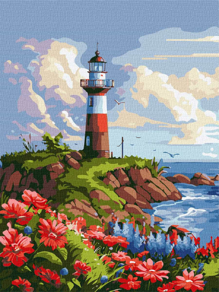 Фото - Картина за номерами Ideyka Мальовничий край 30х40 см (KHO2790)