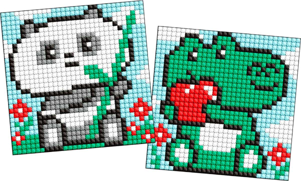 Набір для виготовлення декору Ideyka з алмазною мозаїкою на самоклеючій основі для дітей Дивовижні смаколики 9x9 см (AMG1069)