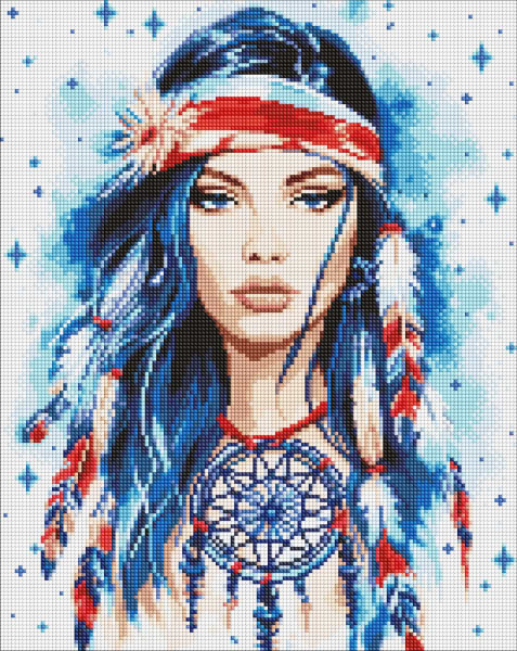 Алмазная живопись Ideyka Амулет 40х50 см (AMO7993)