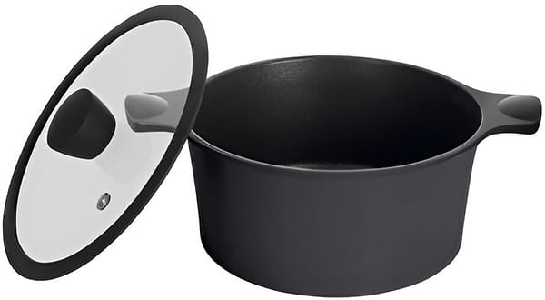 Фото - Каструля Ringel Zitrone Black 20x9.5 см 2,5 л з кришкою (RG-2108-20 BL)