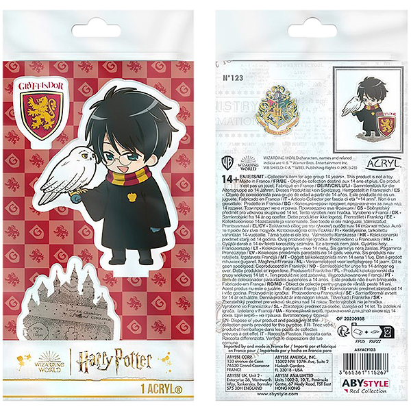 Фото - Колекційна фігурка ABYstyle HARRY POTTER Harry and Hedwig (ABYACF123)