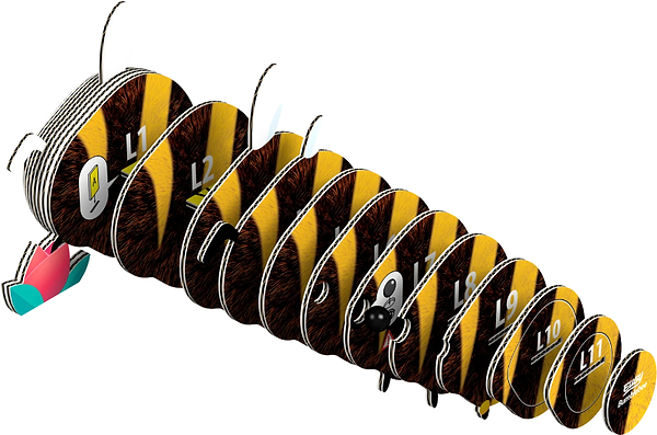 Фото - 3D пазли EUGY Зоопарк: Джміль (XEG-073)