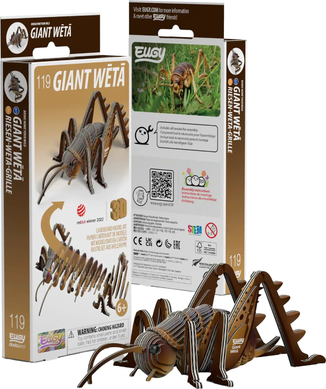 3D пазли EUGY Зоопарк: Гігантська Вета (XEG-119)