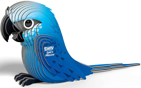 Фото - 3D пазлы EUGY Зоопарк: Малый синий ара (XEG-123)