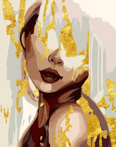 Картина по номерам Santi Золотые мечты 40х50 см (955253)