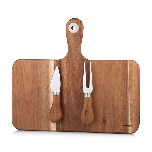 Фото - Дошка для сервірування Ardesto для подачі сиру Midori 3 пр. (AR0930)