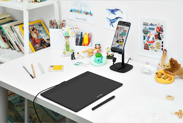 Фото - Графічний планшет XP-Pen Deco Fun L Black