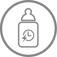 Фото - Підігрівач дитячих пляшечок дорожній BabyOno з пляшечкою 180 мл (1645)