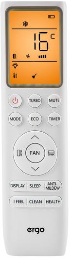 Фото - Кондиционер сплит Ergo ACI 1223 SWН WIFI