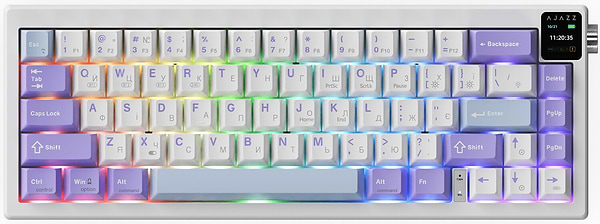 Фото - Клавиатура беспроводная игровая Ajazz AK650 Flying Fish Switch (AK650-FF-PWB)