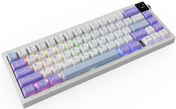 Фото - Клавиатура беспроводная игровая Ajazz AK650 Flying Fish Switch (AK650-FF-PWB)