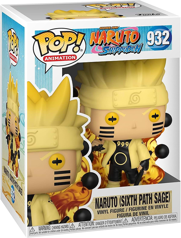 Фото - Колекційна фігурка FUNKO POP Animation: Naruto - Naruto six path sage (889698498012)