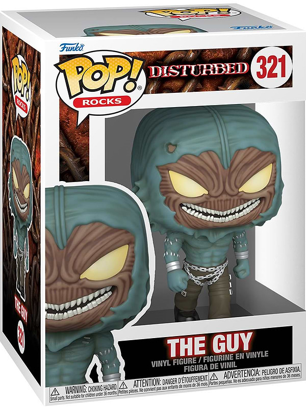 Фото - Коллекционная фигурка FUNKO POP Rocks: Disturbed - The Guy (889698657037)