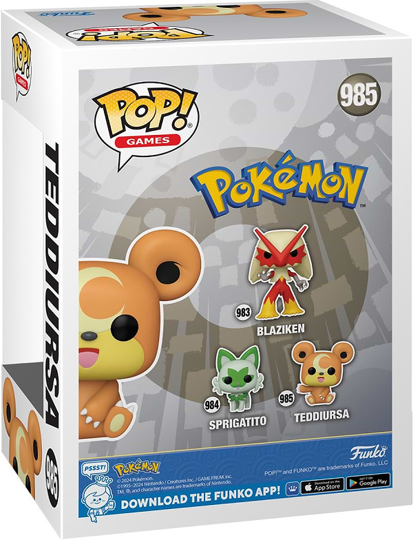 Фото - Колекційна фігурка FUNKO POP Games: Pokemon - Teddiursa (889698709361)