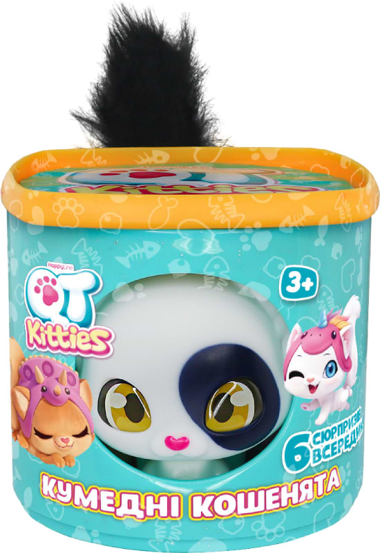 Колекційна фігурка набір QT Kitties Кошеня КЕНДІ (фігурка, будиночок, аксесуари) (450001-2) - Фото 1