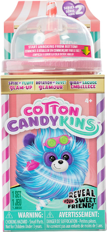 Мягкая игрушка-сюрприз Cotton Candykins W2 – ПУШИСТЫЙ ЛЮБИМЕЦ (в ассорт.) 27301(W2) - Фото 1