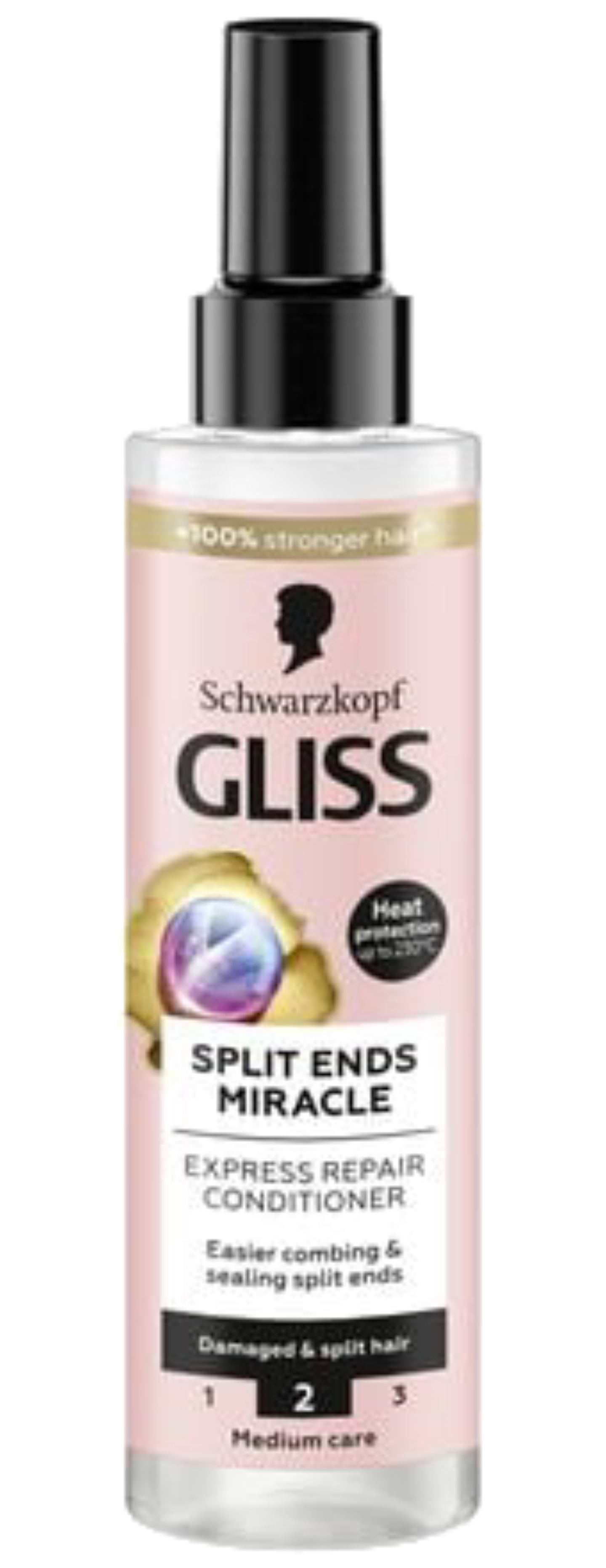 Спрей для волосся GLISS експрес-конд. Split Ends Miracle 200 мл - Фото 1