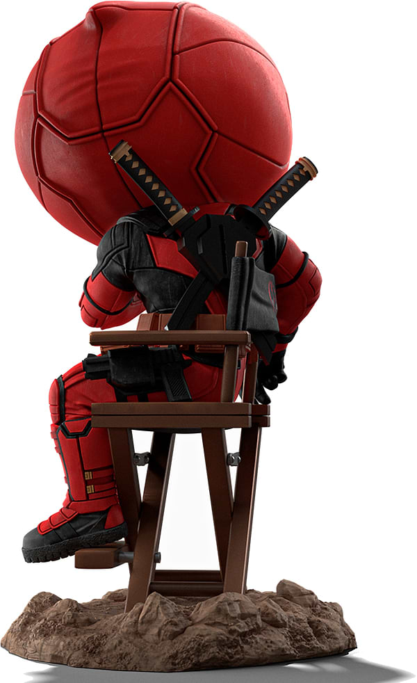 Фото - Колекційна фігурка Iron Studios Marvel Deadpool (Дедпул і Росомаха) 13.4 см (MARCAS104024-MC)