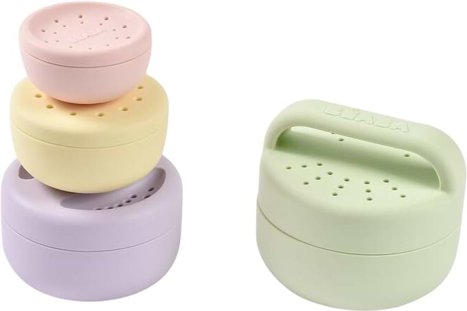 Іграшка для ванної Beaba Набір силіконові різнобарвні (920409)