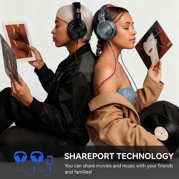 Фото - Навушники накладні дротові OneOdio Pro 50 Black