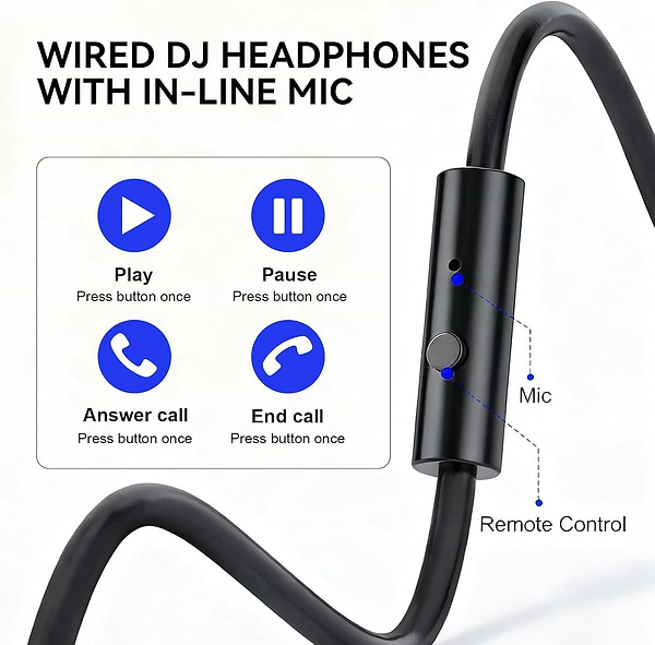 Фото - Навушники накладні дротові OneOdio Pro 50 Black