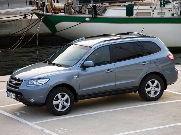 Фото - EVA килимок в багажник авто EVAtech для Santa FE (CM) 5 seats Hyundai 2006-2010 2 покоління SUV EU (HY33306BE2KBB)