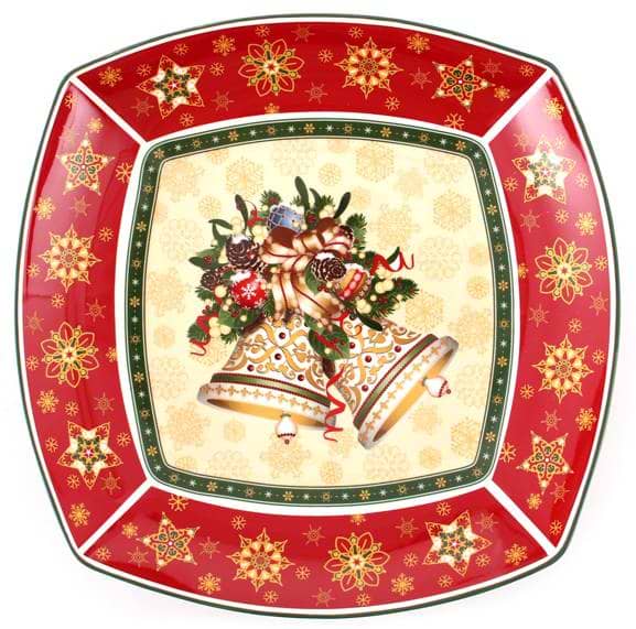 Салатник Lefard Christmas collection 33х5 см 12 шт. (986-081)