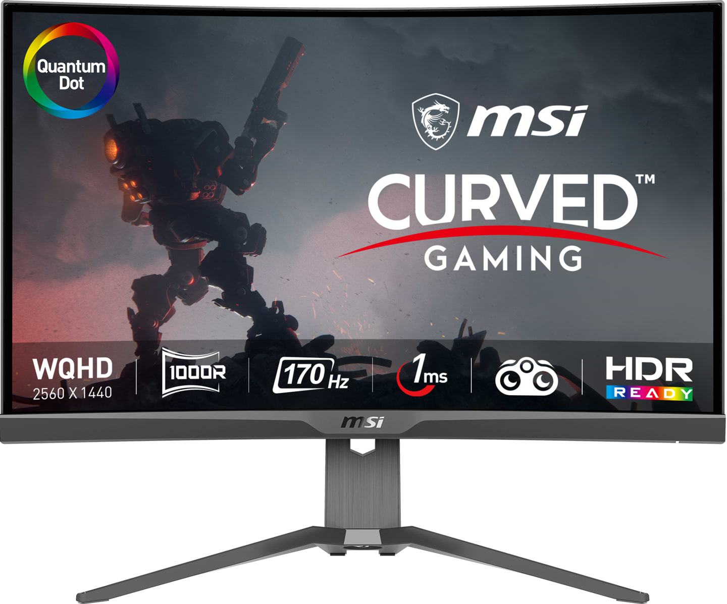 Монитор игровой MSI MAG 275CQRF-QD - Фото 1