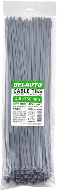 Набор хомутов BelAuto 4,8x350 (G48350)