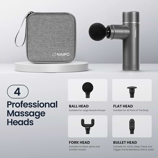 Фото - Масажер для тіла Naipo NPMGUN-J11