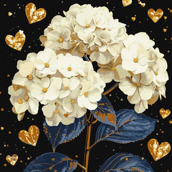 Картина по номерам Ideyka еликолепные цветы 40х40 см (KHO3277)