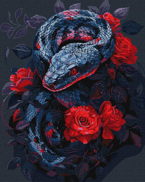 Купити Картина за номерами Ideyka Небезпечна троянда 40х50 см (KHO5146) - Фото 1 Картина за номерами Ideyka Небезпечна троянда 40х50 см (KHO5146) - Фото 1