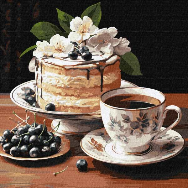 Картина за номерами Ideyka Фруктова солодкість 40х40 см (KHO5681) - Фото 1