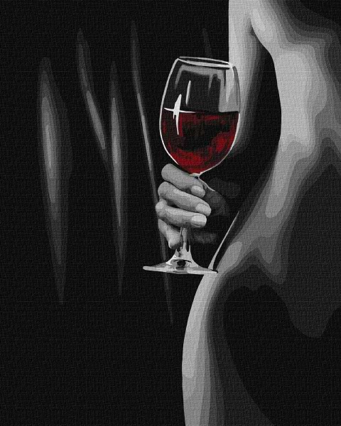 Картина за номерами Ideyka Спокусливий силует 40х50 см (KHO8406) - Фото 1